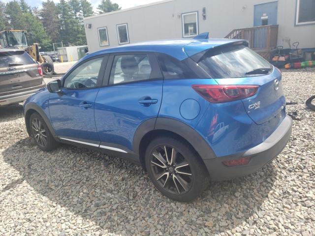 JM1DKBD71G0110824 - 2016 MAZDA CX-3 GRAND TOURING BLUE photo 2