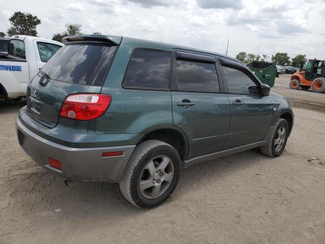 JA4LX31F85U028460 - 2005 MITSUBISHI OUTLANDER LS GREEN photo 3