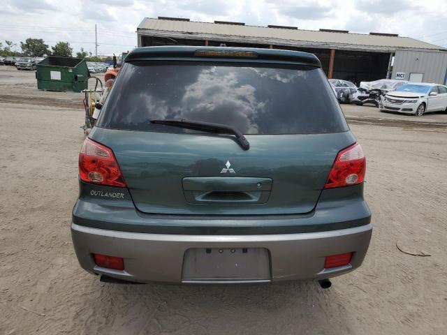 JA4LX31F85U028460 - 2005 MITSUBISHI OUTLANDER LS GREEN photo 6