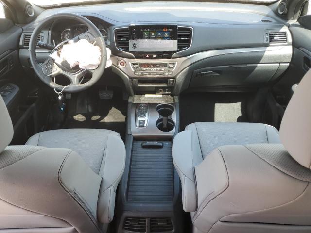 5FNYF7H52NB004442 - 2022 HONDA PASSPORT EXL BLUE photo 8