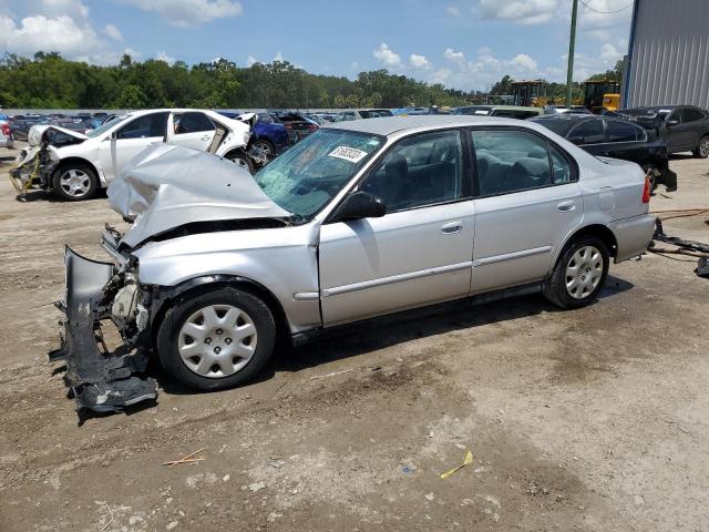 2HGEJ6611XH585782 - 1999 HONDA CIVIC BASE SILVER photo 1