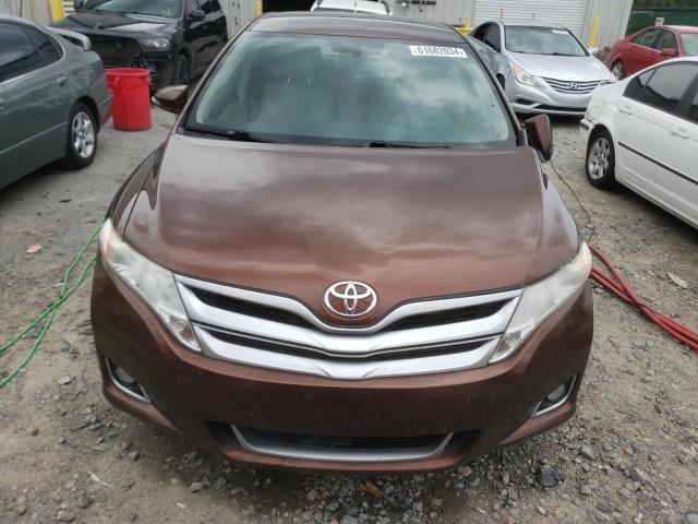 4T3ZK3BB0EU066455 - 2014 TOYOTA VENZA LE BROWN photo 5