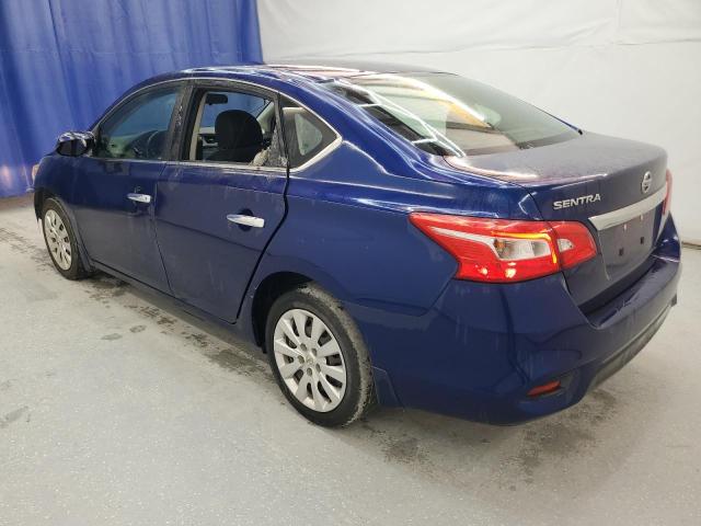 3N1AB7AP2KY279904 - 2019 NISSAN SENTRA S BLUE photo 2