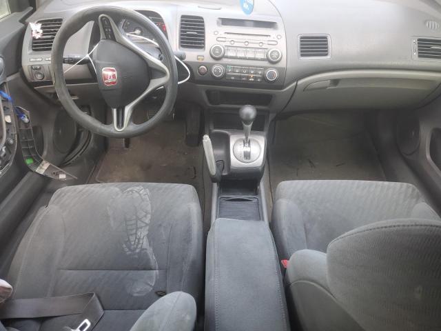 2HGFG1B6XAH509265 - 2010 HONDA CIVIC LX BLACK photo 8