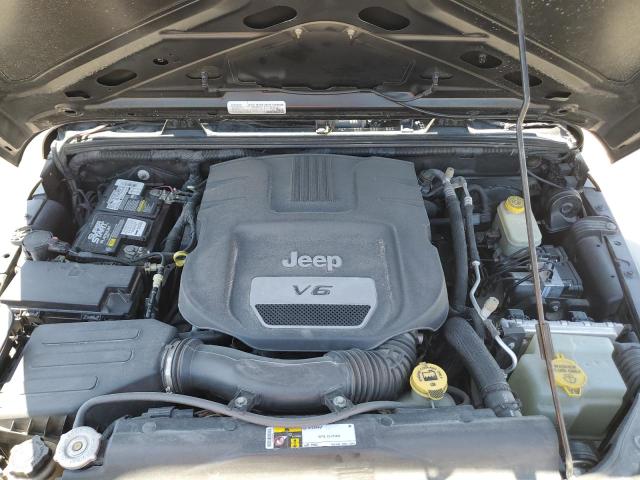 1C4BJWDG3GL142447 - 2016 JEEP WRANGLER UNLIMITED SPORT 黑色 照片 12