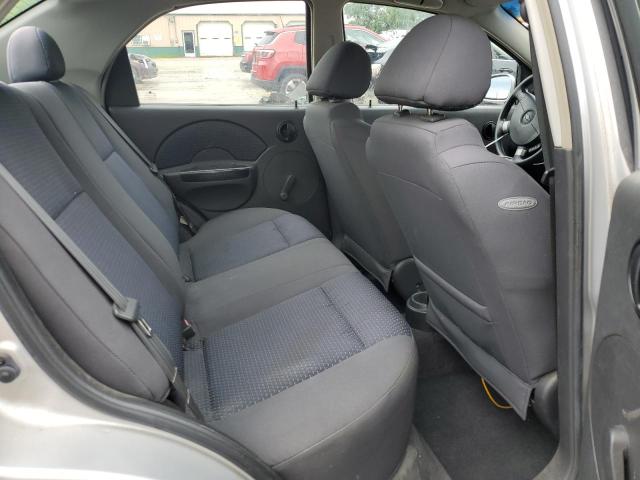 KL1TD566X6B554368 - 2006 CHEVROLET AVEO BASE Gümüş foto 10