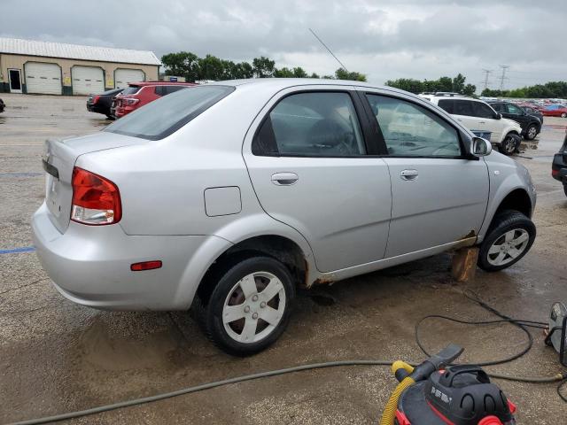 KL1TD566X6B554368 - 2006 CHEVROLET AVEO BASE Gümüş foto 3
