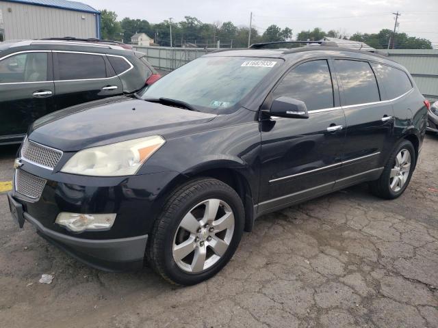 1GNKRLED5BJ382364 - 2011 CHEVROLET TRAVERSE LTZ BLACK photo 1