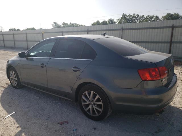 3VWDP7AJ2DM450813 - 2013 VOLKSWAGEN JETTA SE GRAY photo 2