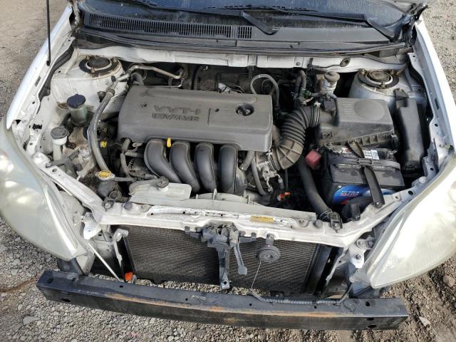 2T1KR32E15C378625 - 2005 TOYOTA COROLLA MA XR WHITE photo 11