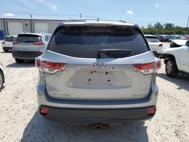 5TDJKRFH8GS293699 - 2016 TOYOTA HIGHLANDER XLE SILVER photo 6