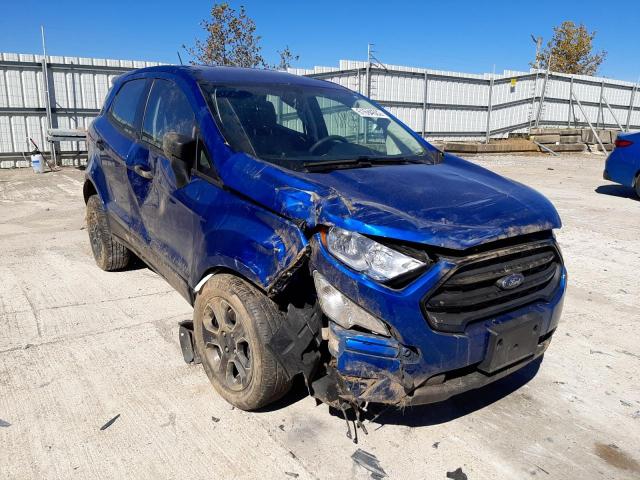 MAJ6S3FL5LC394336 - 2020 FORD ECOSPORT S BLUE photo 9