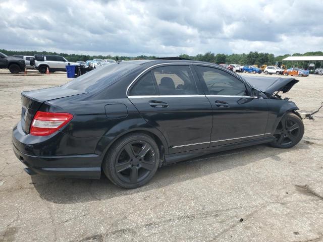 WDDGF5EB2BR154332 - 2011 MERCEDES-BENZ C 300 BLACK photo 3