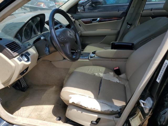 WDDGF5EB2BR154332 - 2011 MERCEDES-BENZ C 300 BLACK photo 7