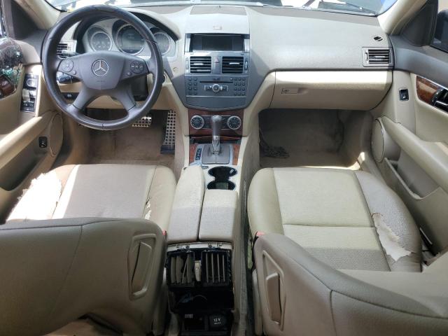 WDDGF5EB2BR154332 - 2011 MERCEDES-BENZ C 300 BLACK photo 8