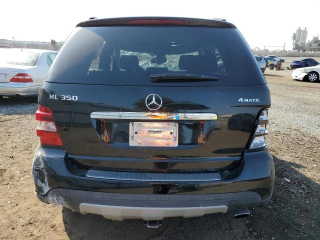 4JGBB86E08A383413 - 2008 MERCEDES-BENZ ML 350 BLACK photo 6