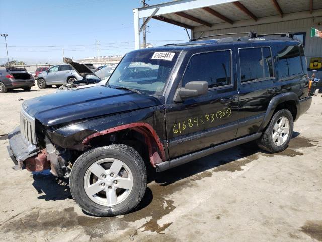 1J8HG48K27C584821 - 2007 JEEP COMMANDER 黑色 照片 1