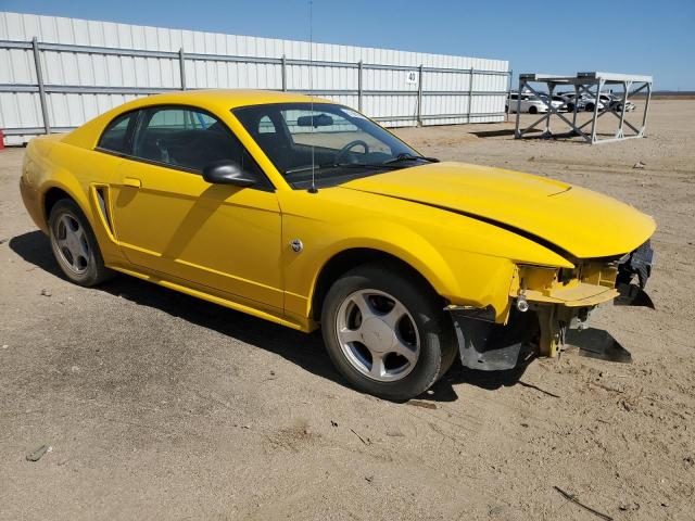 1FAFP404X4F102348 - 2004 FORD MUSTANG YELLOW photo 4