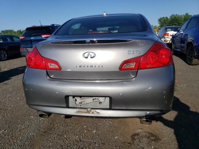 JN1CV6AR8BM400675 - 2011 INFINITI G37 GRAY photo 6