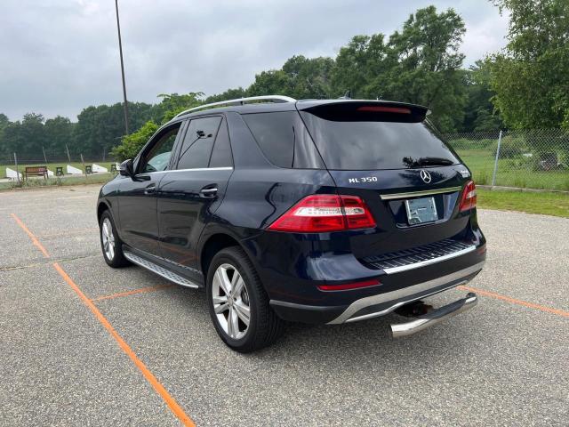 4JGDA5HB0DA213 - 2013 MERCEDES-BENZ ML 350 4MATIC BLACK photo 3