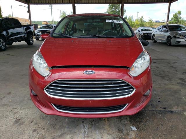 3FADP4FJ6GM106664 - 2016 FORD FIESTA TITANIUM RED photo 5