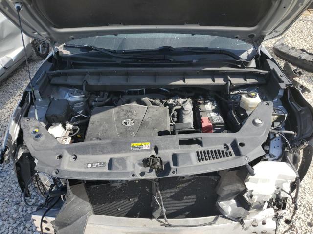 5TDHZRAH9MS035821 - 2021 TOYOTA HIGHLANDER XLE SILVER photo 12