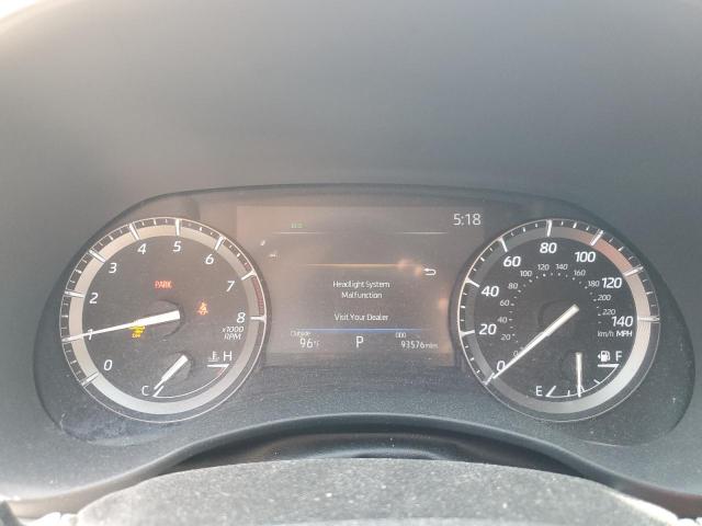 5TDHZRAH9MS035821 - 2021 TOYOTA HIGHLANDER XLE SILVER photo 9