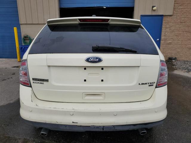 2FMDK49C98BA91369 - 2008 FORD EDGE LIMITED WHITE photo 6