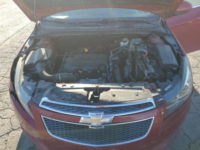 1G1PH5SC0C7124074 - 2012 CHEVROLET CRUZE LTZ RED photo 10