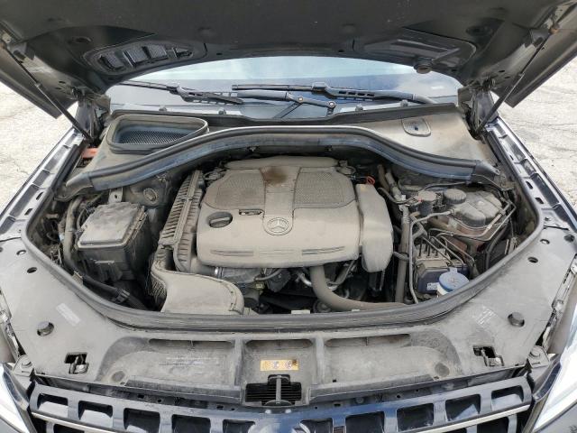 4JGDA5HB7FA574269 - 2015 MERCEDES-BENZ ML 350 4MATIC BLACK photo 12