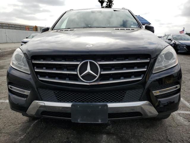 4JGDA5HB7FA574269 - 2015 MERCEDES-BENZ ML 350 4MATIC BLACK photo 5