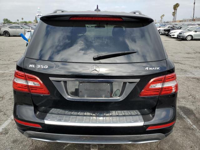 4JGDA5HB7FA574269 - 2015 MERCEDES-BENZ ML 350 4MATIC BLACK photo 6