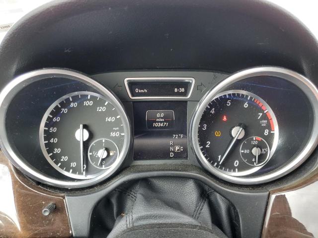 4JGDA5HB7FA574269 - 2015 MERCEDES-BENZ ML 350 4MATIC BLACK photo 9