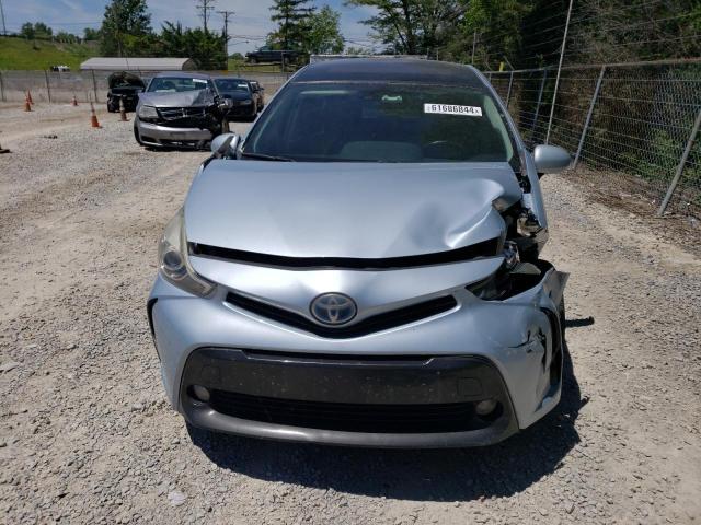 JTDZN3EU6FJ023534 - 2015 TOYOTA PRIUS V BLUE photo 5