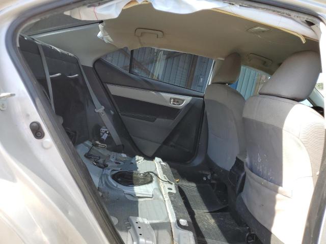 2T1BURHE6GC631501 - 2016 TOYOTA COROLLA L SILVER photo 10
