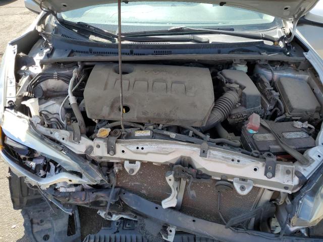 2T1BURHE6GC631501 - 2016 TOYOTA COROLLA L SILVER photo 11