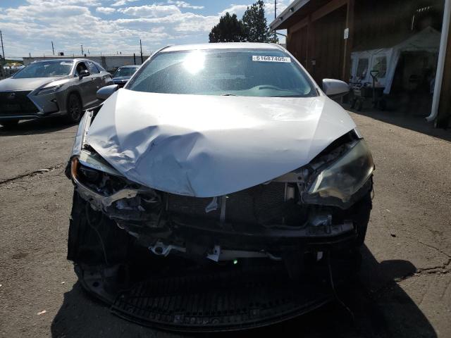 2T1BURHE6GC631501 - 2016 TOYOTA COROLLA L SILVER photo 5