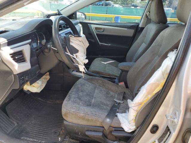 2T1BURHE6GC631501 - 2016 TOYOTA COROLLA L SILVER photo 7