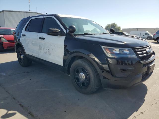 1FM5K8AR3HGC34773 - 2017 FORD EXPLORER POLICE INTERCEPTOR 双色 照片 4