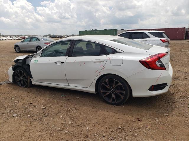 2HGFC2F82MH504434 - 2021 HONDA CIVIC SPORT თეთრი ფოტო 2