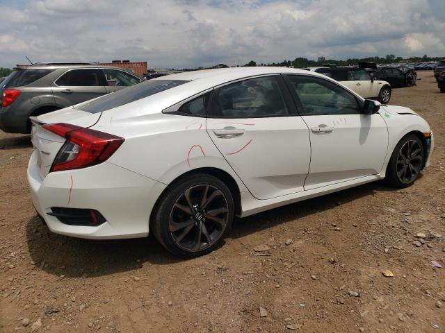 2HGFC2F82MH504434 - 2021 HONDA CIVIC SPORT თეთრი ფოტო 3