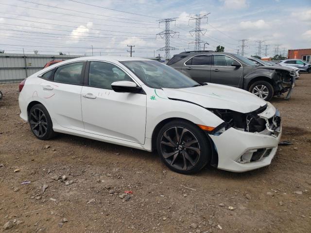 2HGFC2F82MH504434 - 2021 HONDA CIVIC SPORT თეთრი ფოტო 4