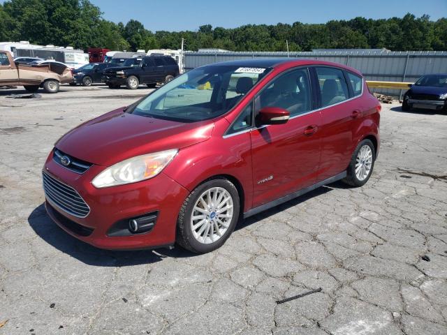 1FADP5BU7DL520152 - 2013 FORD C-MAX SEL RED photo 1