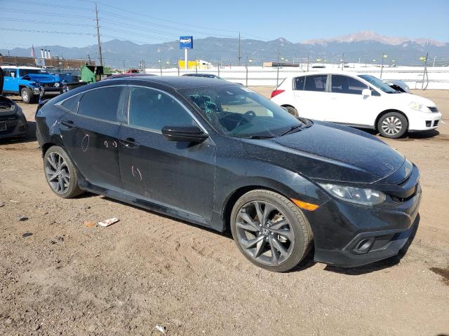 2HGFC2F8XKH595434 - 2019 HONDA CIVIC SPORT BLACK photo 4