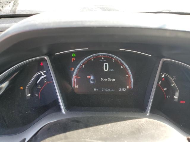 2HGFC2F8XKH595434 - 2019 HONDA CIVIC SPORT BLACK photo 9