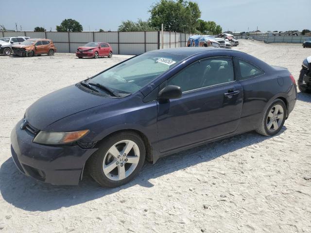 2HGFG12858H550642 - 2008 HONDA CIVIC EX BLUE photo 1