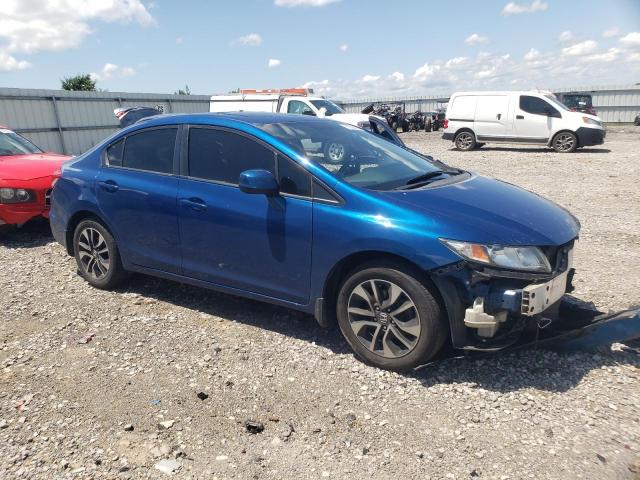 19XFB2F88DE042720 - 2013 HONDA CIVIC EX BLUE photo 4