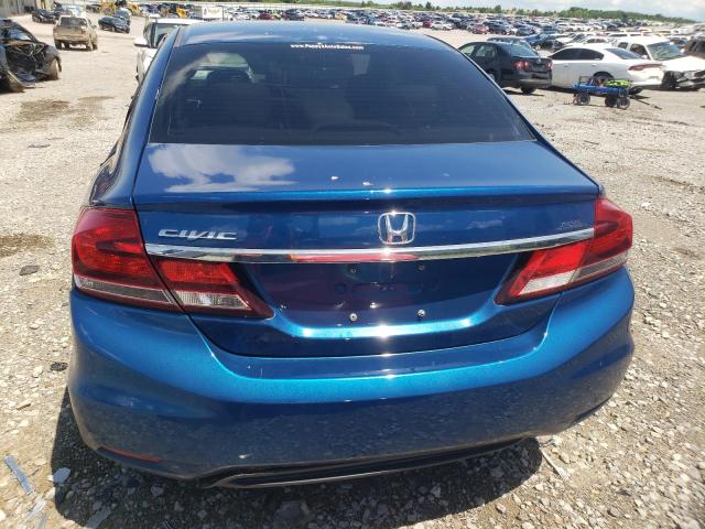 19XFB2F88DE042720 - 2013 HONDA CIVIC EX BLUE photo 6
