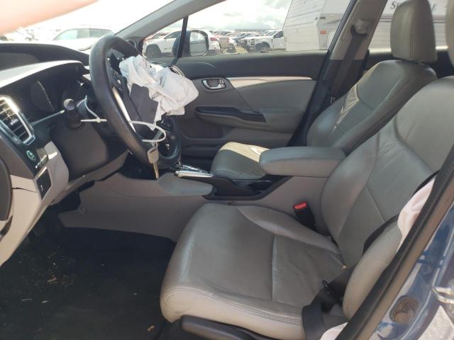 19XFB2F88DE042720 - 2013 HONDA CIVIC EX BLUE photo 7