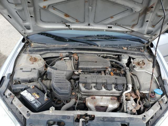 2HGES16384H626065 - 2004 HONDA CIVIC DX VP Gümüş foto 11